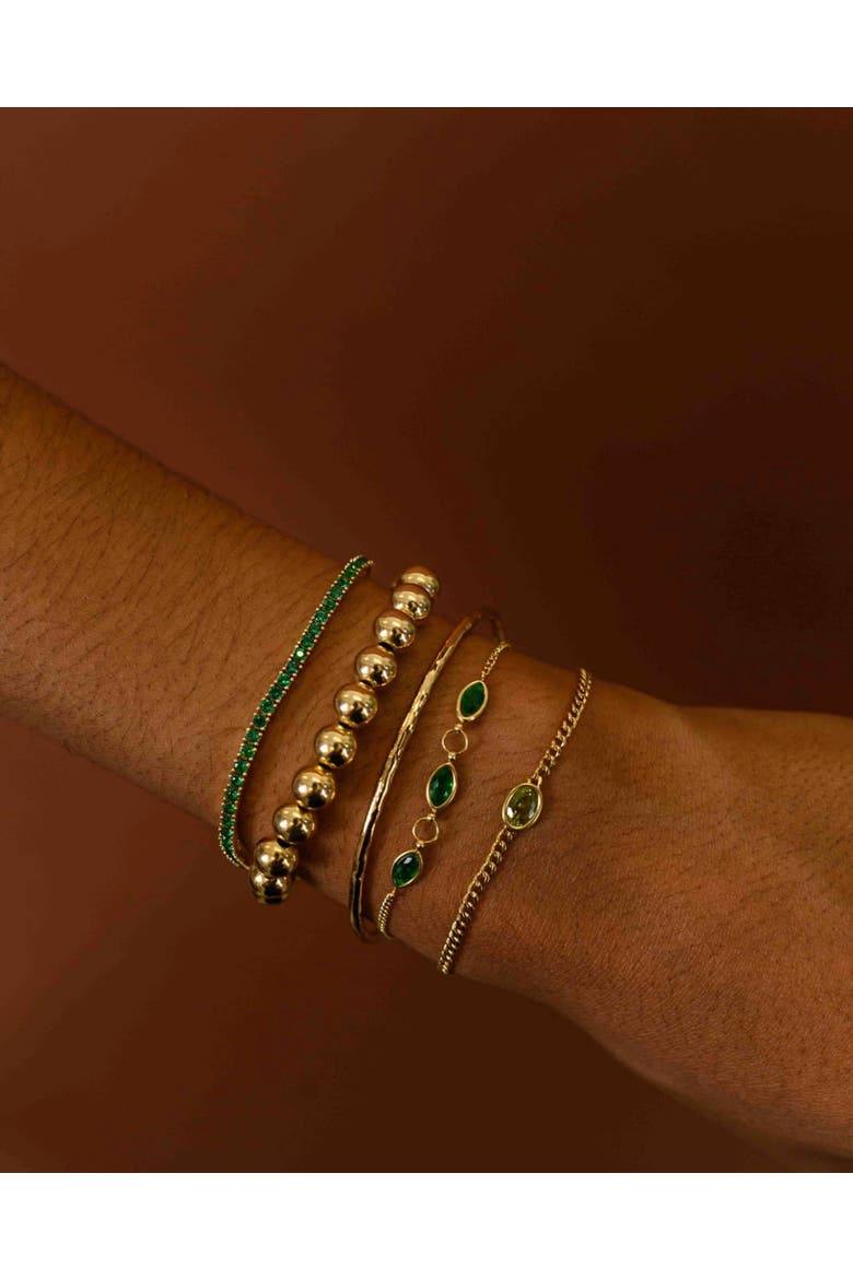Emerald Everyday Tennis Bracelet, Alternate, color, Emerald