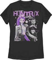KPop Demon Hunters Women's KPop Demon Hunters Pop Star Huntrix Rumi  Graphic T-Shirt