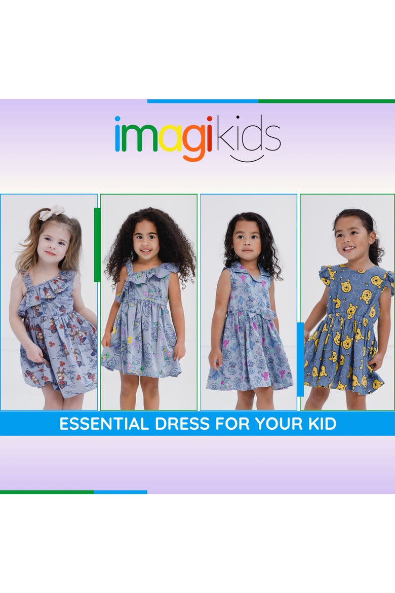 Moana Chambray Dress, Alternate, color, Moana Light Blue