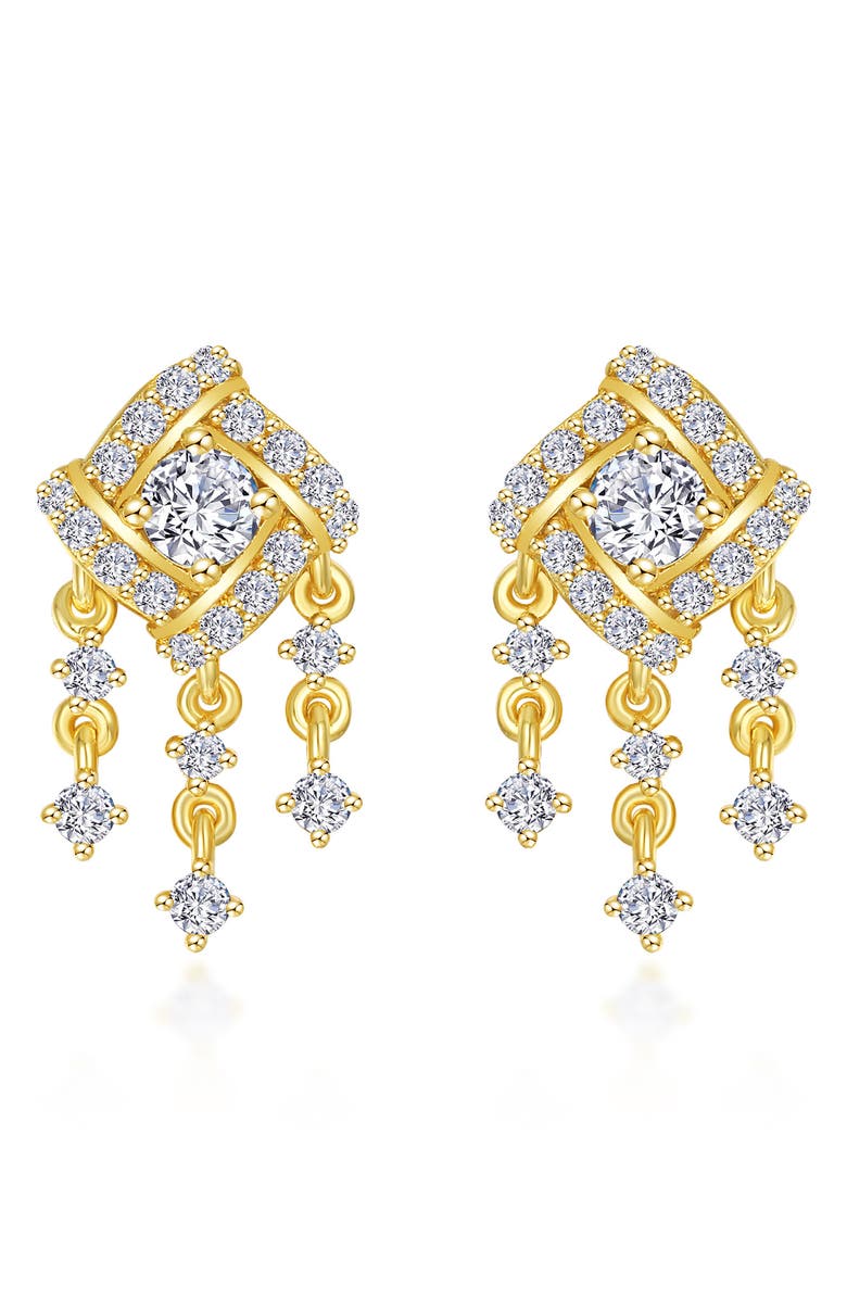 Lafonn Simulated Diamond Drop Earrings, Main, color, 