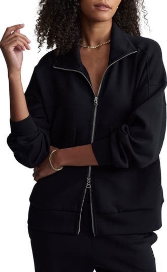 (取寄) バーリー レディース ガルシア ジップ スルー スウェット Varley women Garcia Zip Through Sweat Black 092624_DecCatEcomm_VAR02234_Bl