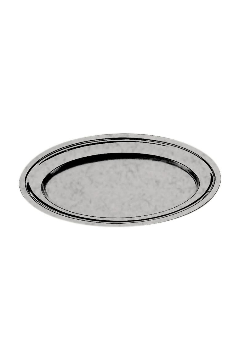 Original Vintage Oval Serving Plate - 1 Piece, Alternate, color, Silver