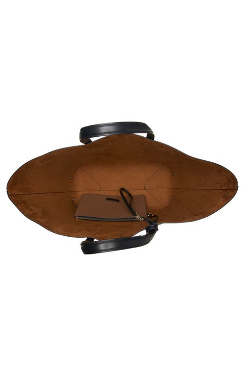 Moncler Very Large Rubberised Tote Bag In Brown