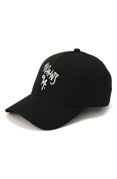 Spray Logo Embroidered Baseball Cap