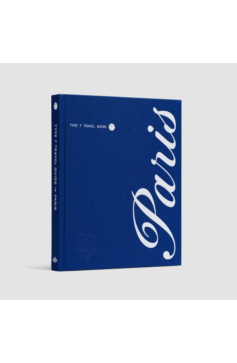 Fortela Type 7 Travel Guide to Paris Book, Alternate, color, Blue