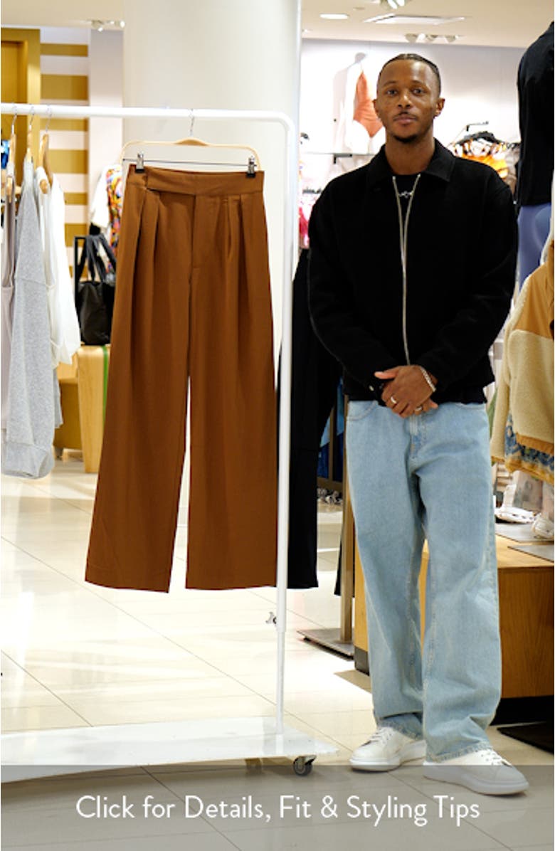 High Waist Wide Leg Pants, sales video thumbnail