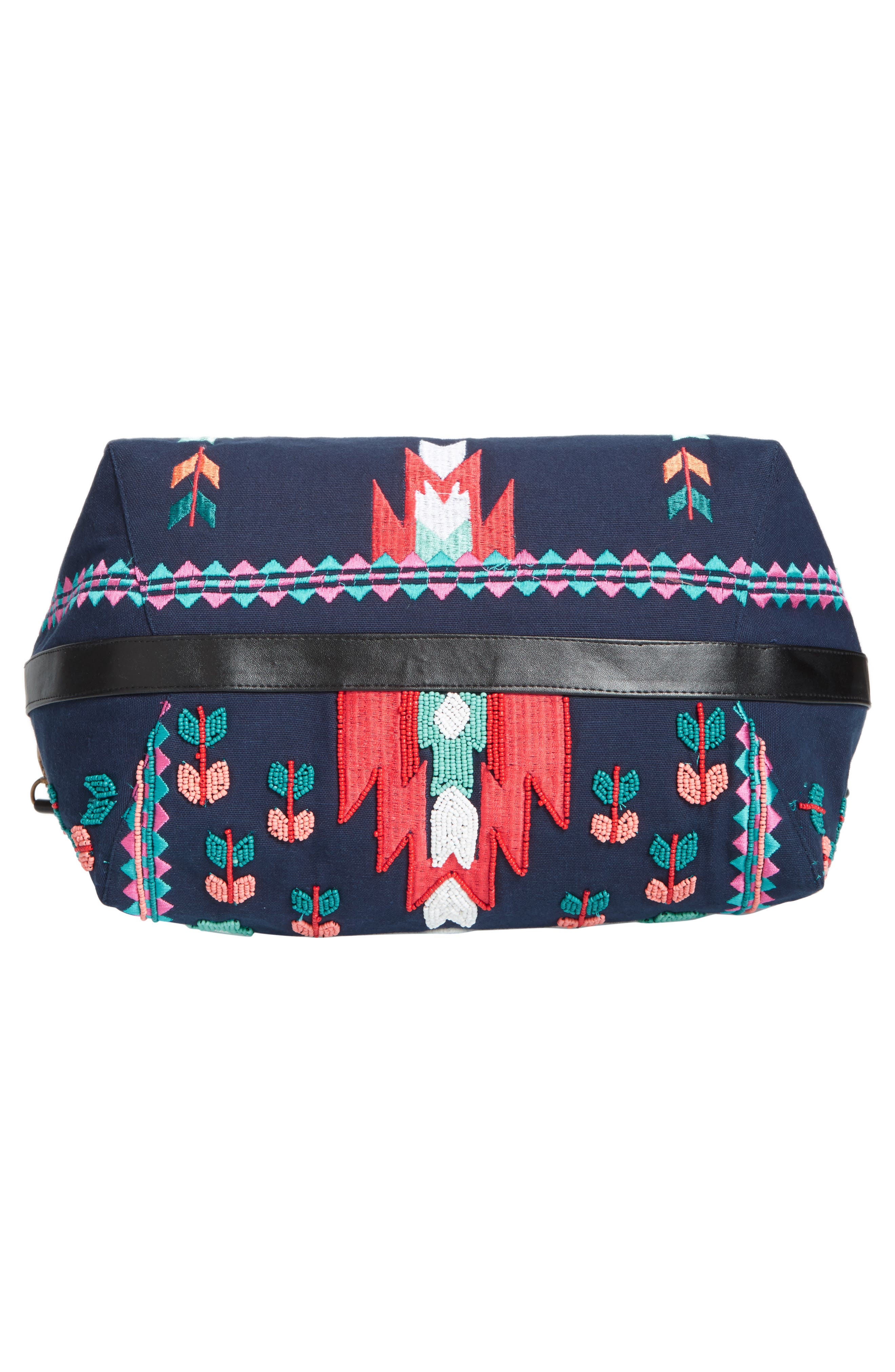 STEVEN by Steve Madden Beaded Tassel Tote, Alternate, color, 