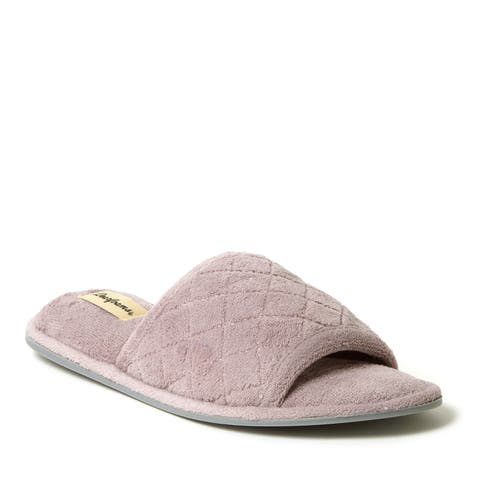 Beatrice Quilted Microfiber Terry Shower Slide Slipper (Women)