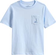 vineyard vines Kids' Sunset Regatta Pocket Graphic T-Shirt