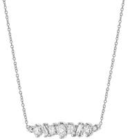 LuvMyJewelry Oryssa 14K Gold Lab Grown Diamond Necklace - 1 Ct