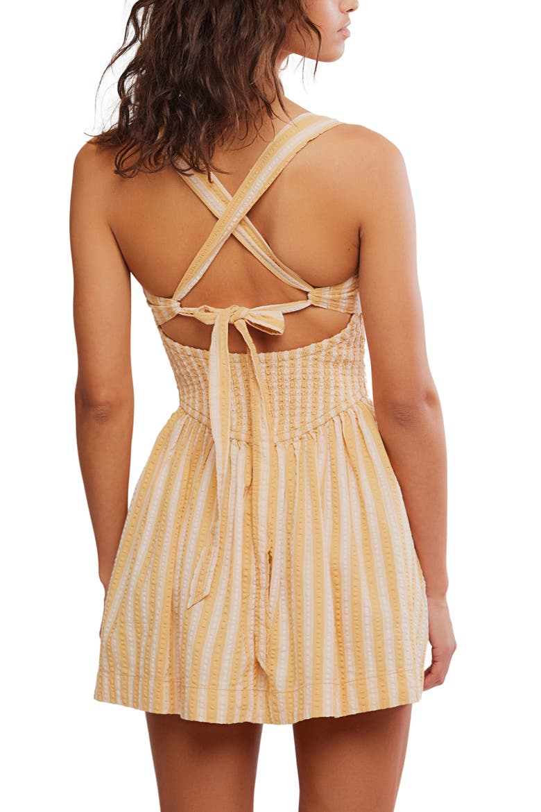 Laurel Plaid Cotton Minidress, Alternate, color, NEUTRAL COMBO