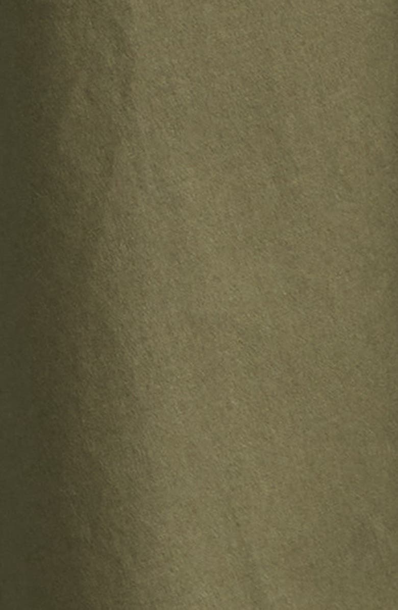 Halogen<sup>®</sup> Tie Front A-Line Dress, Alternate, color, Olive Night