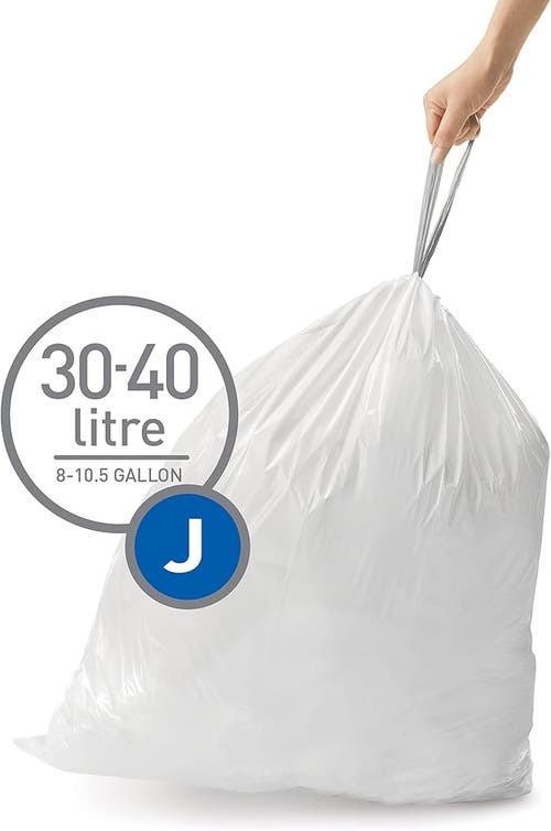 Simplehuman Code J Custom Fit Liners With Quick Dispense Packs