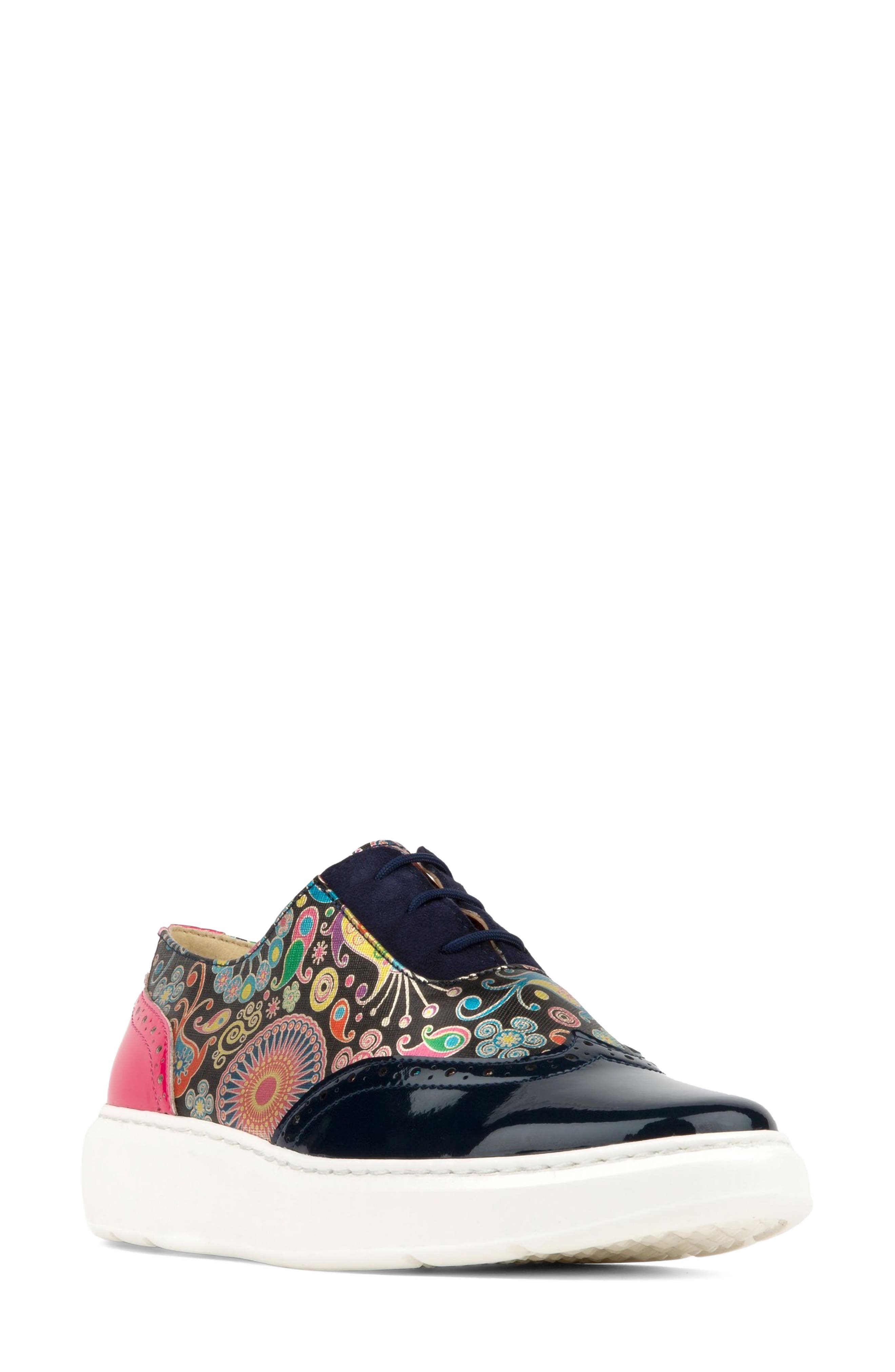 Colorado Oxford Sneaker, Main, color, BLUE