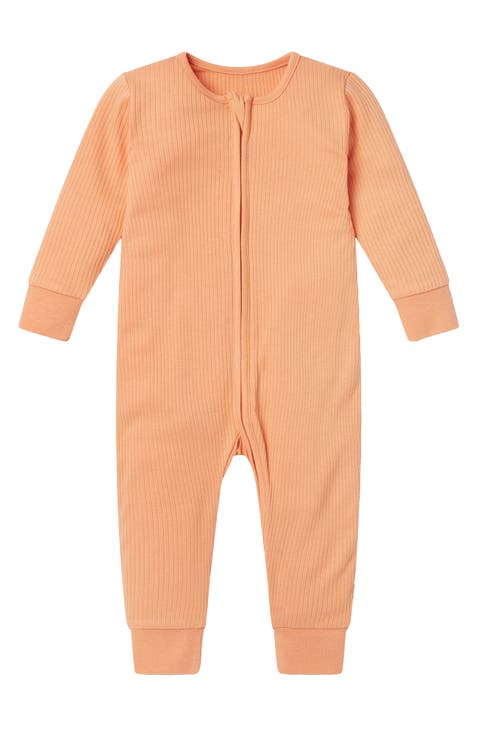 Ribbed Two Way Zip-Up Sleepsuit (Baby)