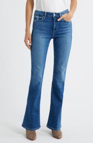 PAIGE Laurel Canyon High Waist Flare Leg Jeans