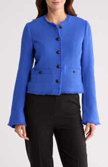 rag & bone Carmen Fringe Wool Jacket