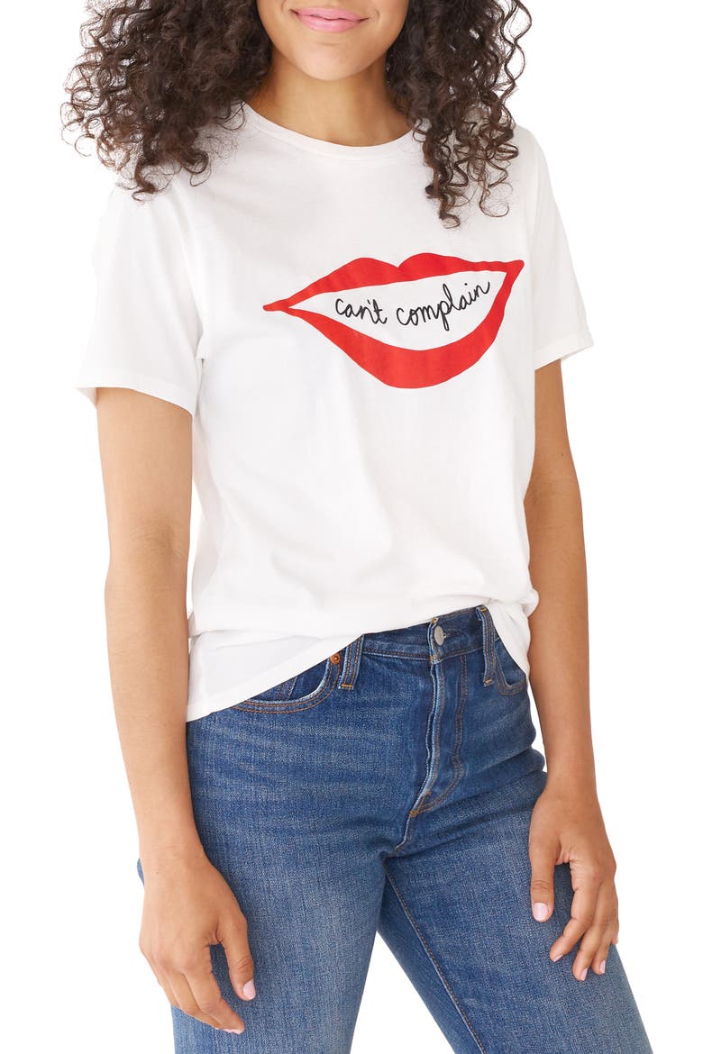 Can't Complain Classic Tee, Main, color, IVORY