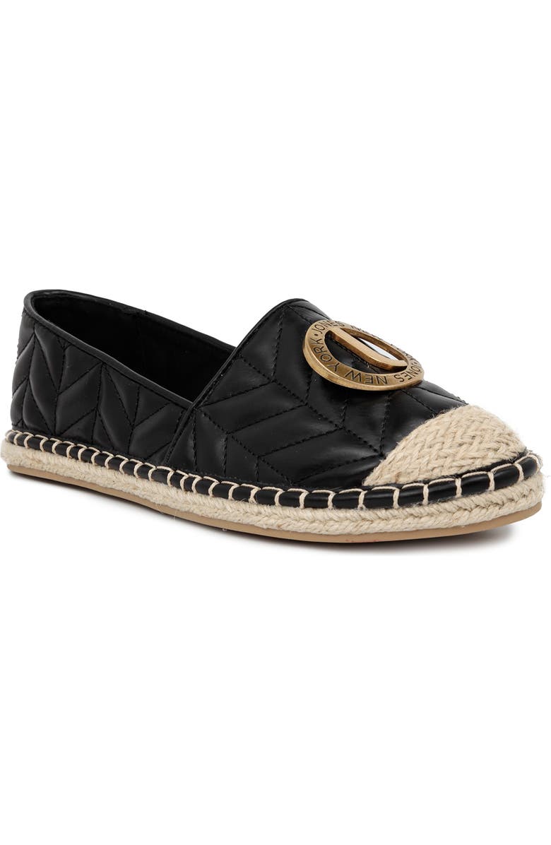 Jones New York Quilted Espadrille Slip-On, Main, color,