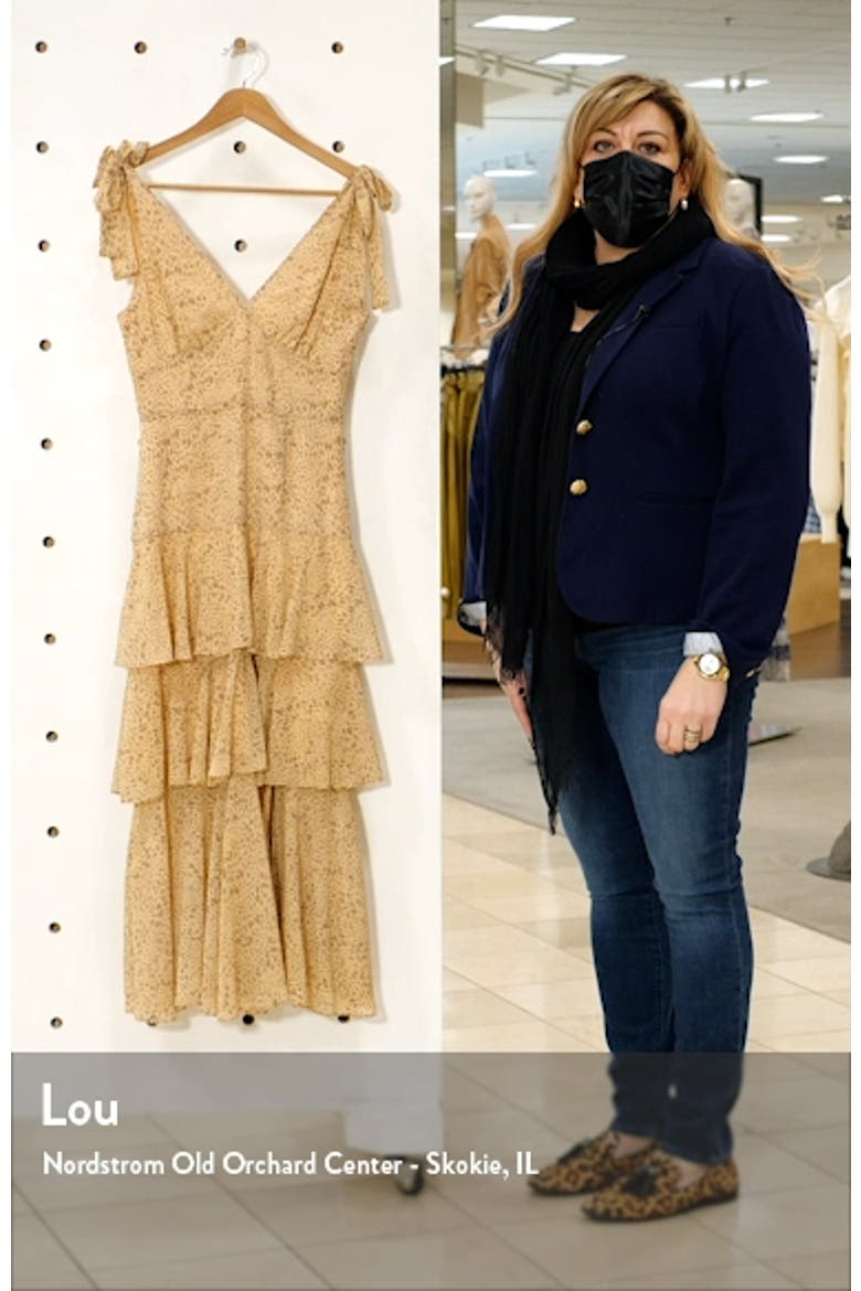 Hampton Sleeveless Tiered Dress video