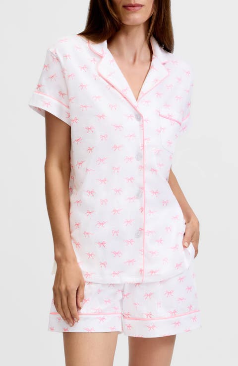 Pima Cotton Jersey Short Pajamas