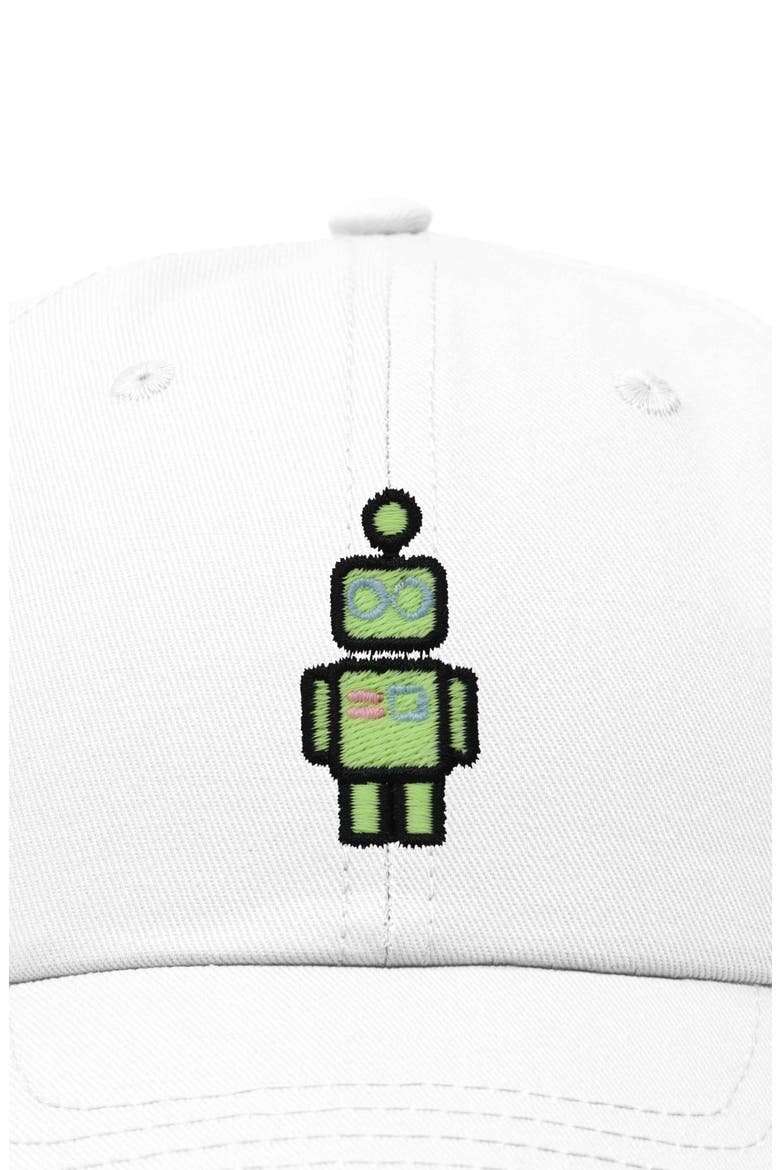 Robot Hat, Alternate, color, White