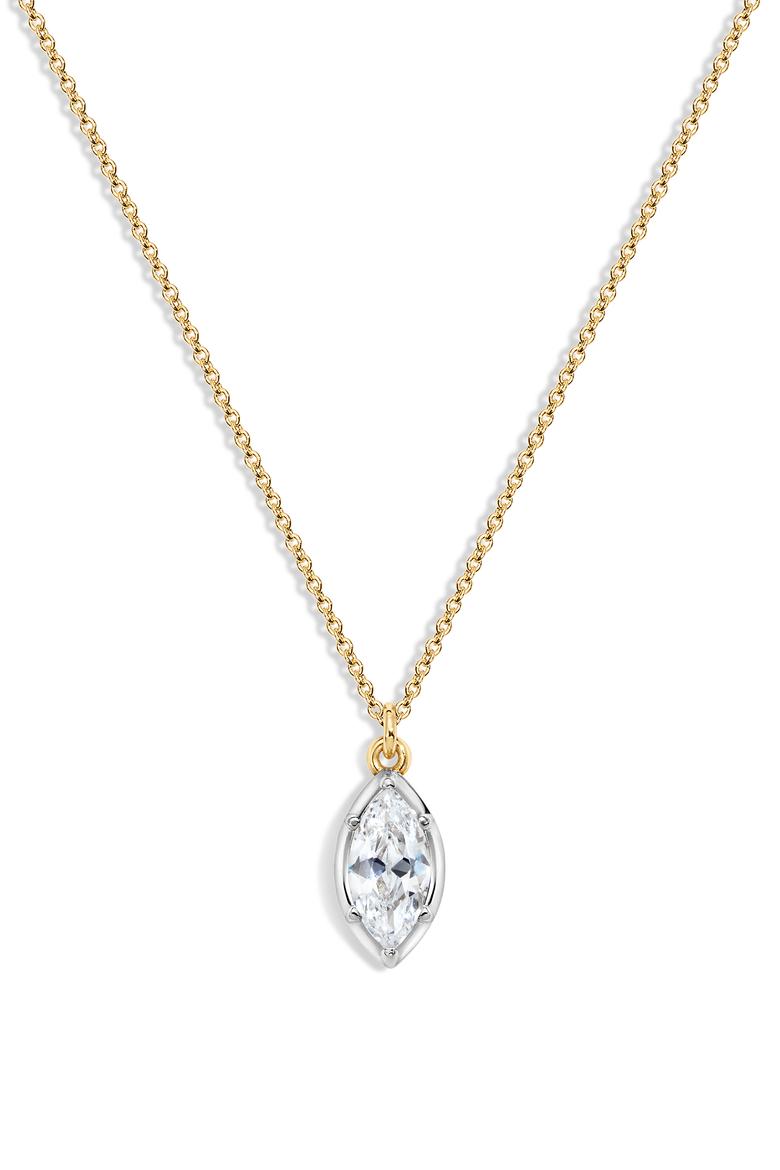 Windsor Necklace, Main, color, Gold