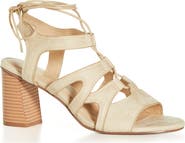 City Chic Lacey Ankle Tie Sandal