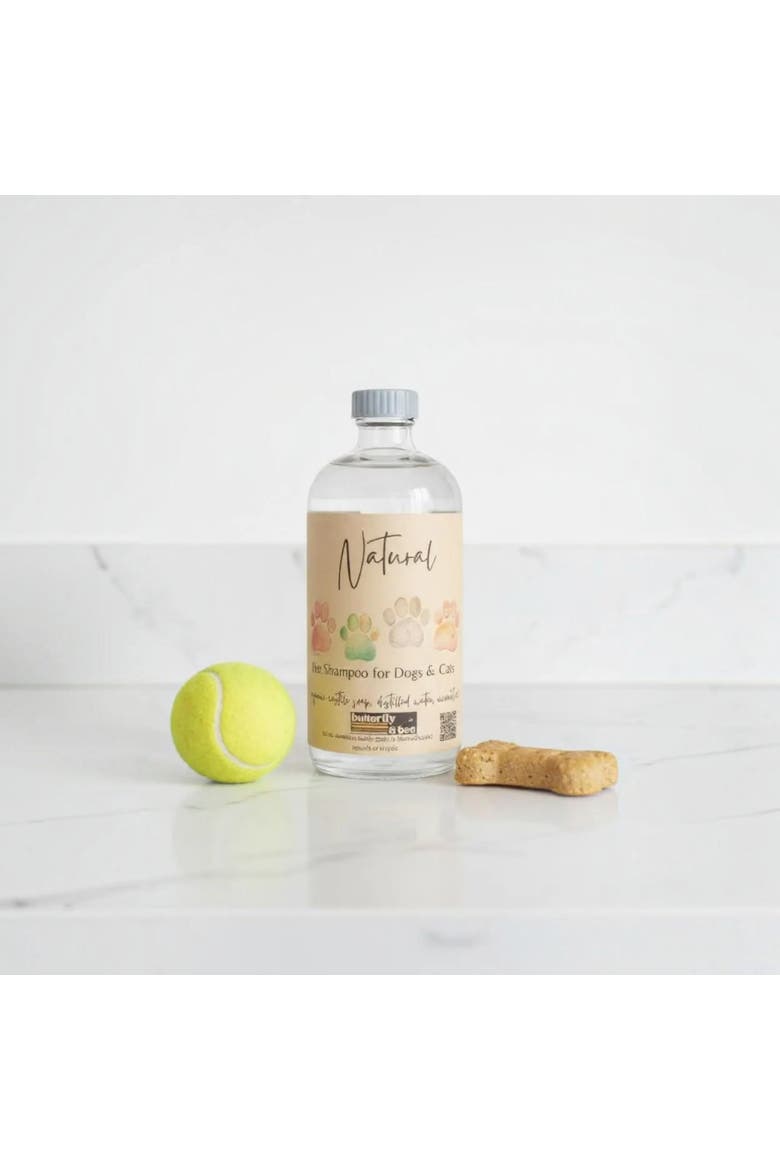 Natural Pet Care Kit Organic Dog Shampoo, Paw Balm & Fur Conditioning Spray, Alternate, color, Natural