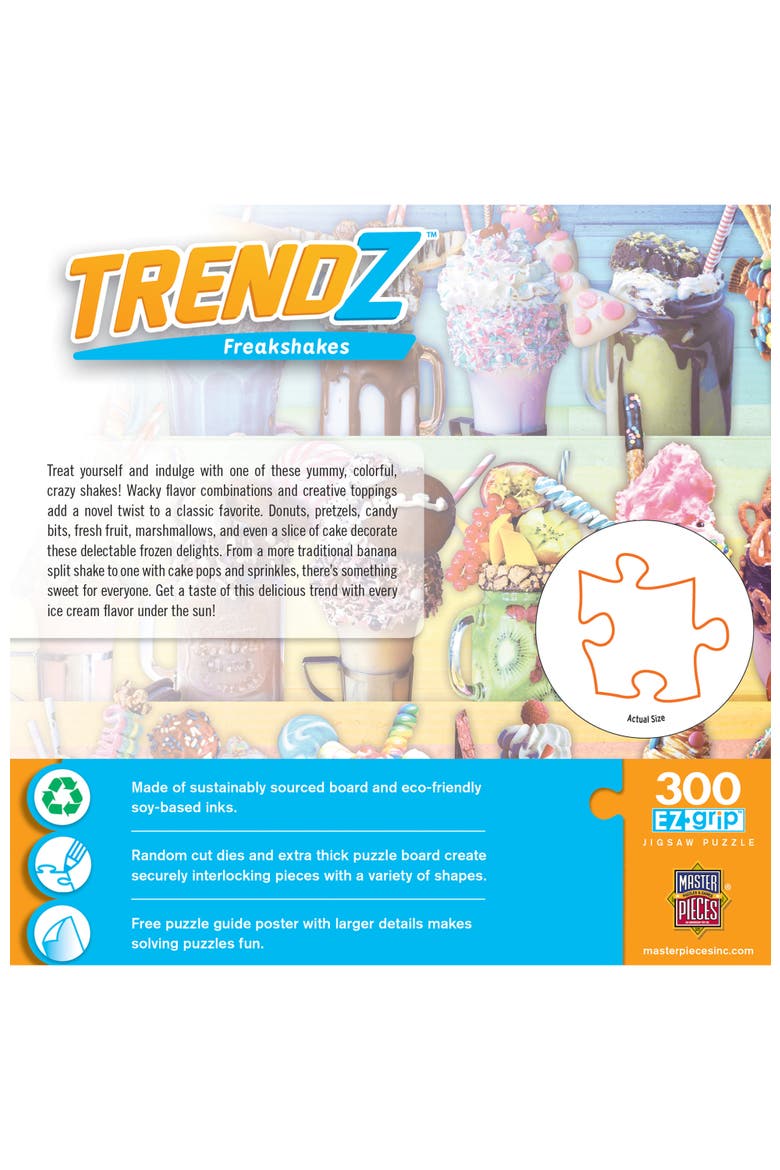 Freakshakes 300 Piece Jigsaw Puzzle, Alternate, color, Multicolor