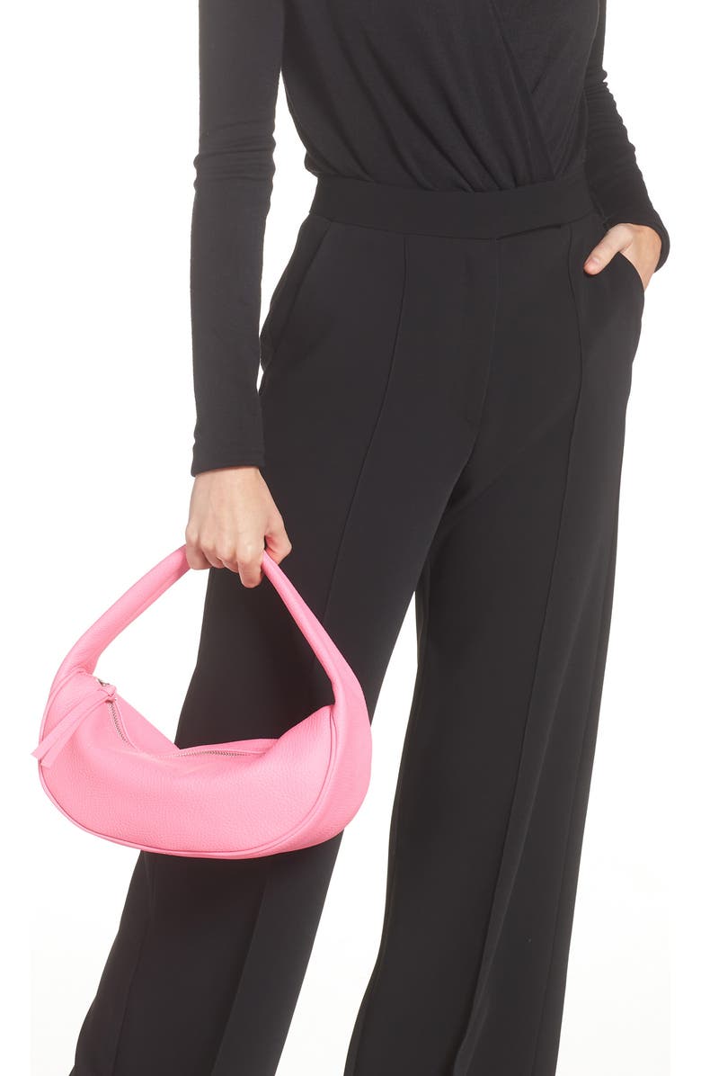 By Far Cush Leather Shoulder Bag, Alternate, color,