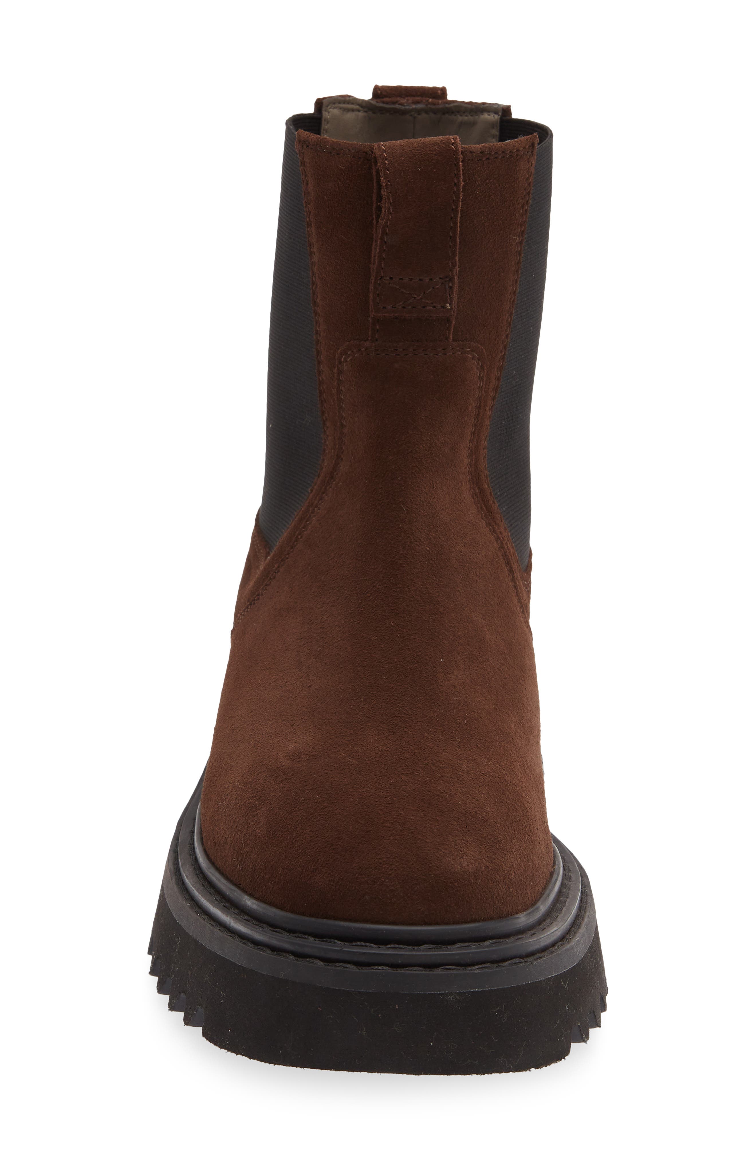 Celeste Chelsea Boot, Alternate, color, DARK BROWN