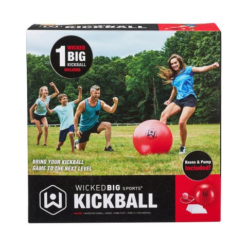 20" Red Kickball Giant Inflatable, Pump Included