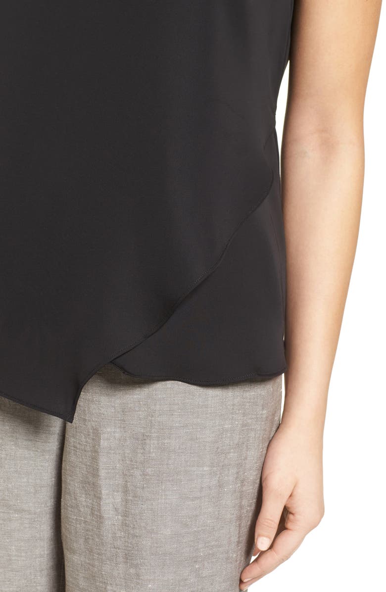 NIC+ZOE Promenade Asymmetrical Double Layer Tank, Alternate, color,