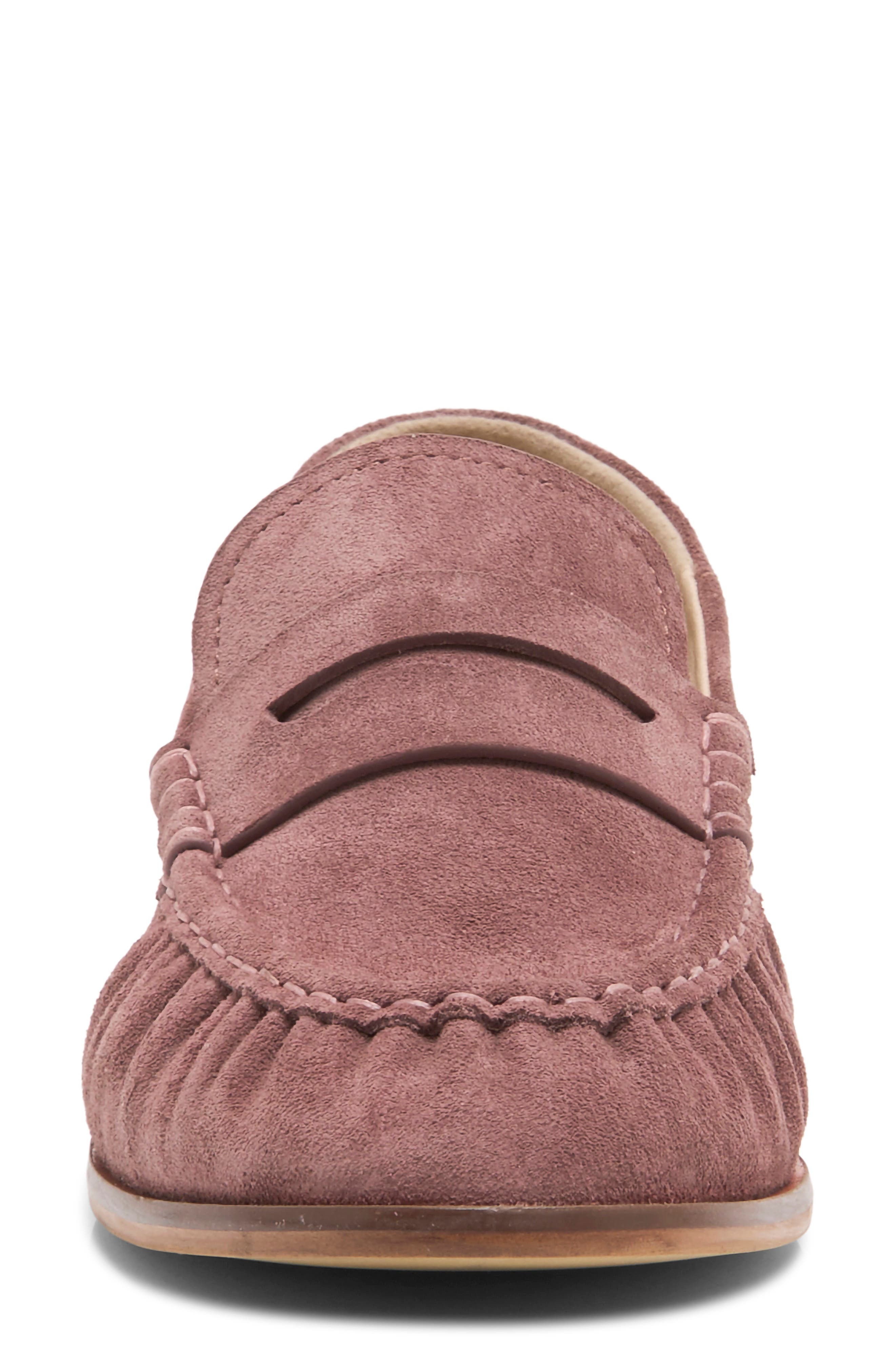 Carry On Loafer, Alternate, color, DUSTY VIOLET SUEDE