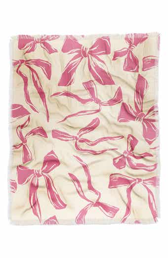 Deny Designs Fringe Trim Throw Blanket