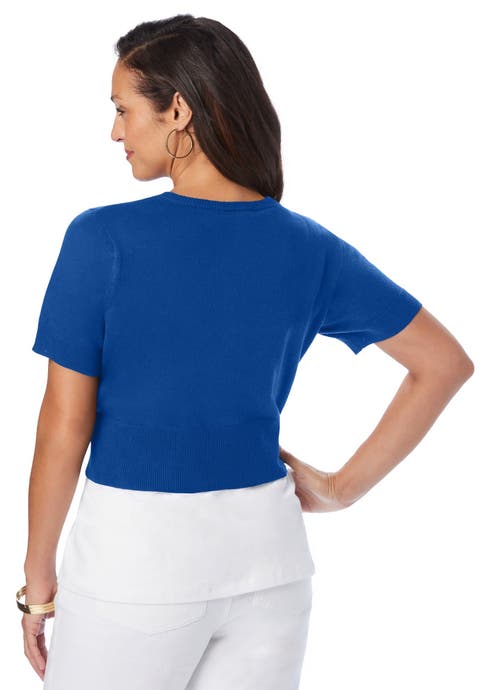 Jewel-Neck Shrug (Plus)
