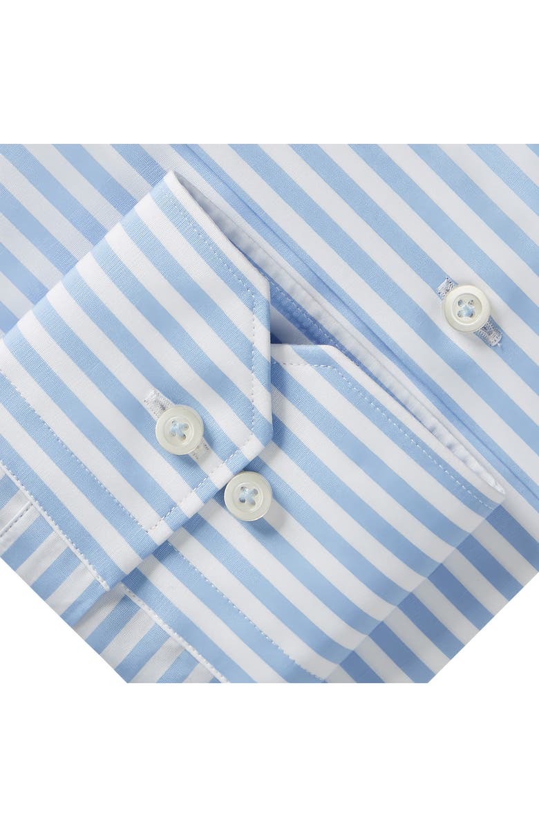 Emanuel Berg Slim Fit Poplin Sport Shirt, Alternate, color, Blue