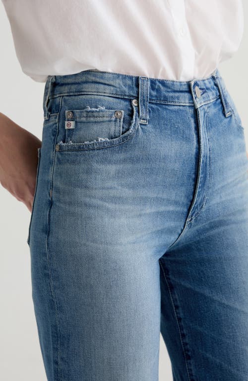 Ag Kora High Waist Wide Leg Jeans In Blue
