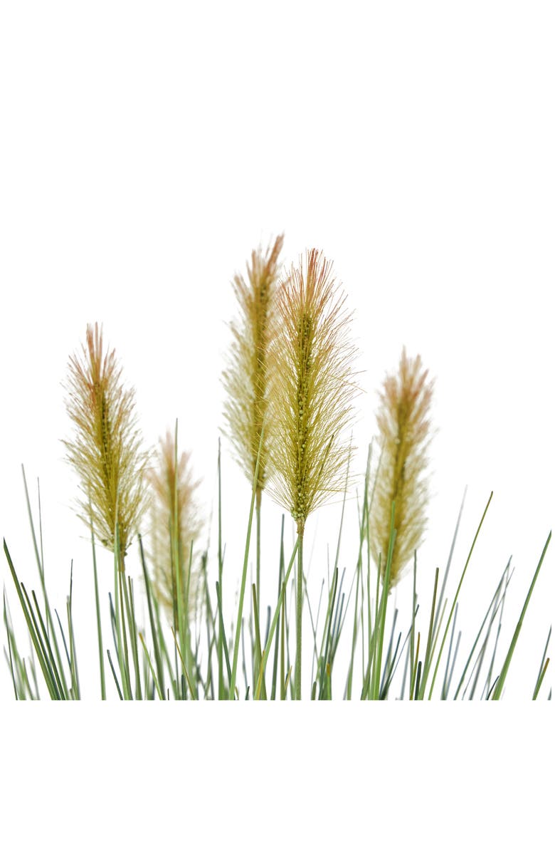 GINGER BIRCH STUDIO Artificial Potted Plant, Alternate, color, Green