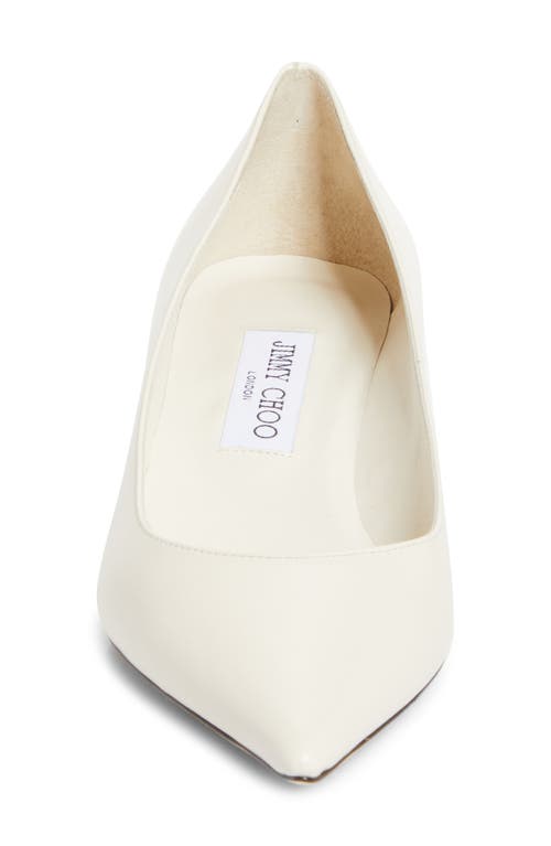 Jimmy Choo Amelia Pointed Toe Kitten Heel Pump