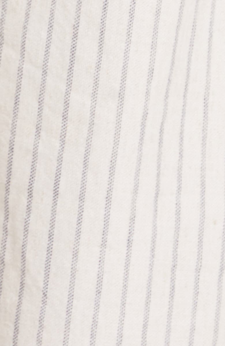 rag & bone Paperbag Waist Stripe Cotton Blend Pants, Alternate, color,