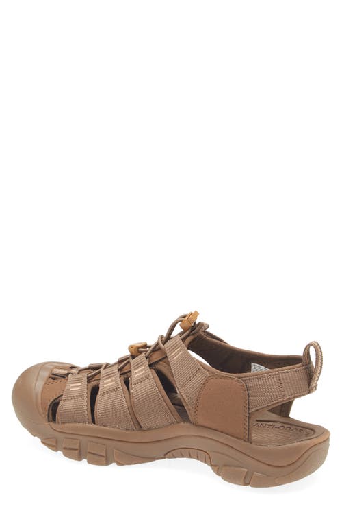 Keen Newport H2 Sandal In Monochrome/dark Earth