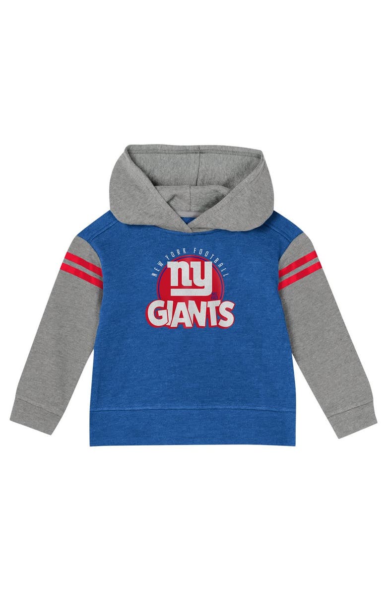 Outerstuff Toddler New York Giants Club House Long Sleeve Hoodie Top and Leggings Two-Piece Set, Alternate, color, Royal