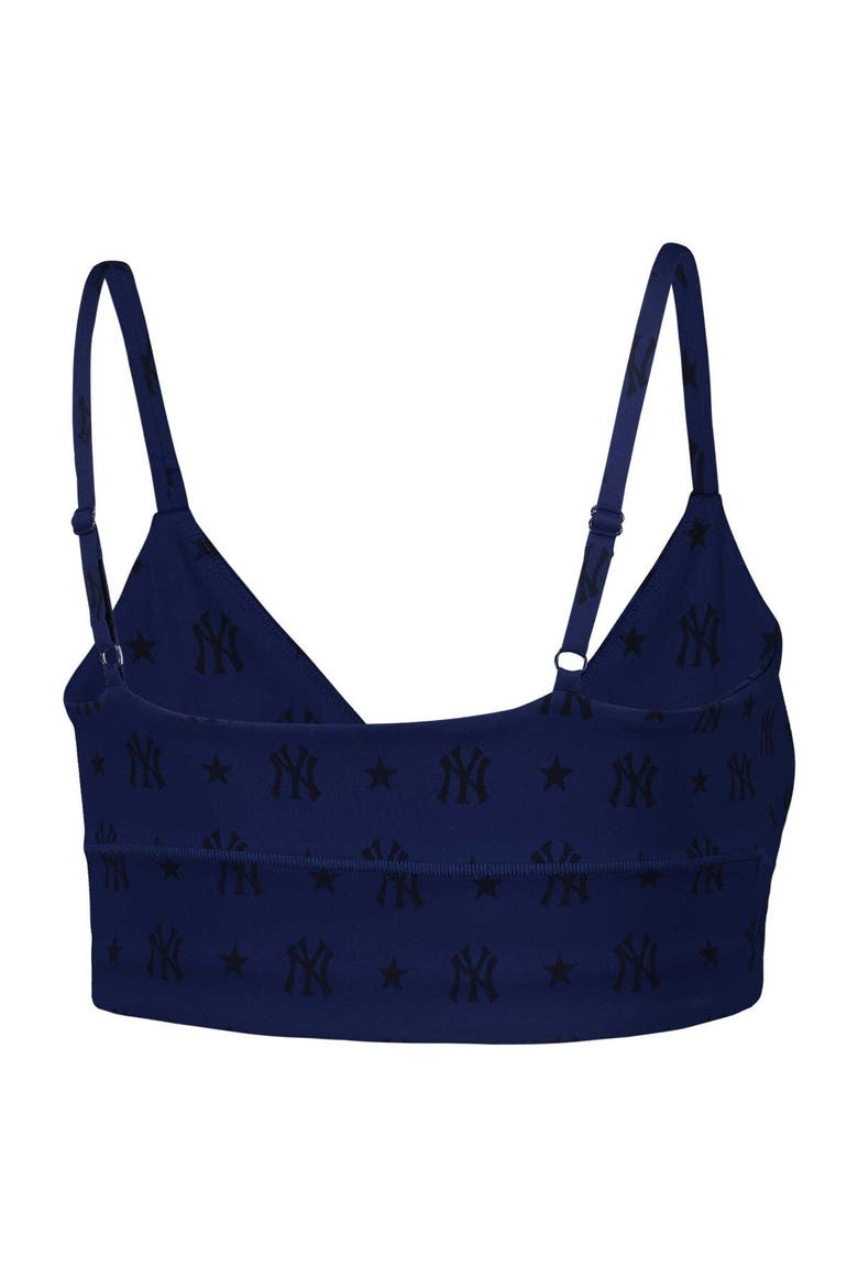 Women's Terez Navy New York Yankees Active Bra, Alternate, color, Navy