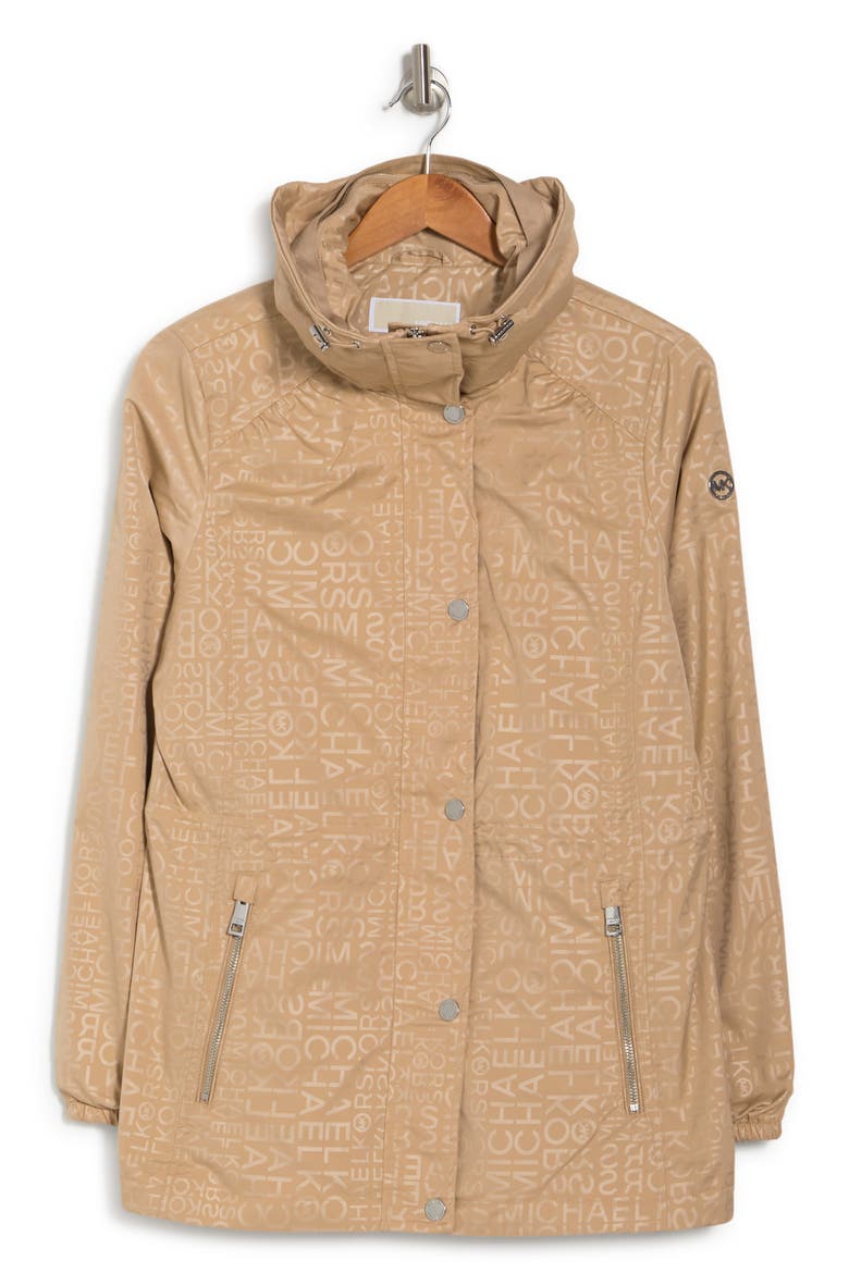 Hooded Anorak Jacket, Alternate, color, KHAKI