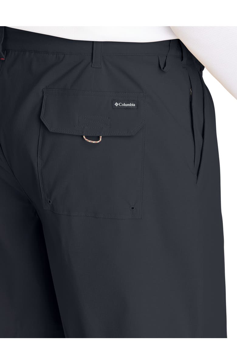 Columbia Big & Tall Tech Trail Performance Shorts, Alternate, color, Black