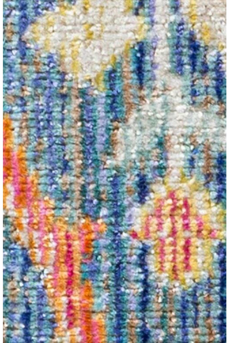 Alba Modern Faded Peshawar Area Rug, Alternate, color, Plum/Terracotta