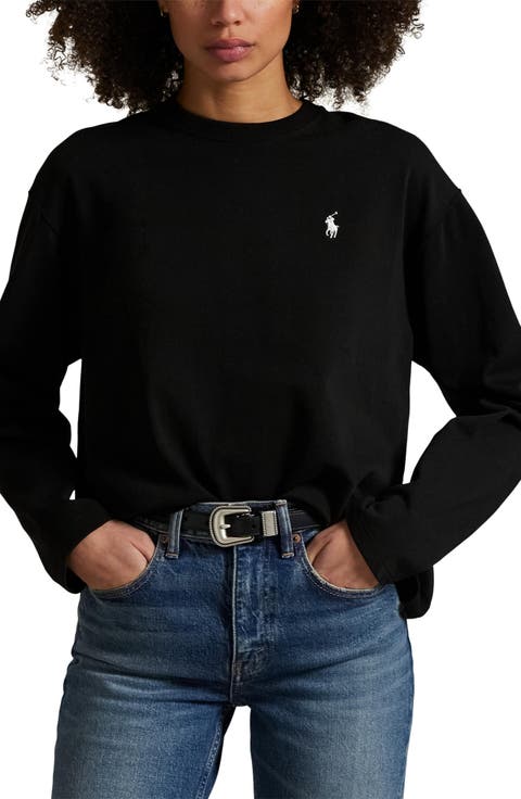 Long Sleeve Cotton Jersey T-Shirt