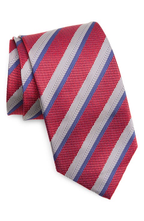 Stripe Silk Tie